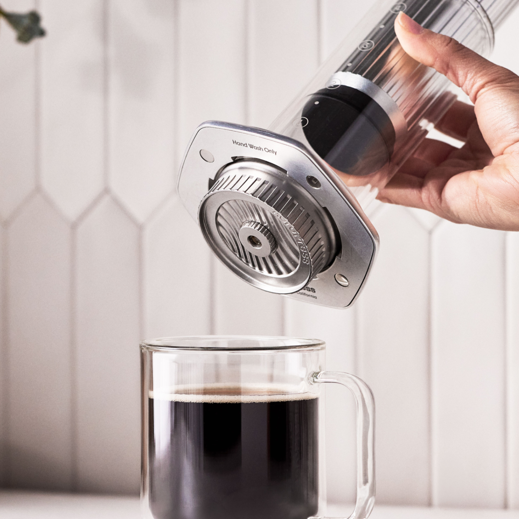 AeroPress Flow Control Station – Stainless Steel - Image 4