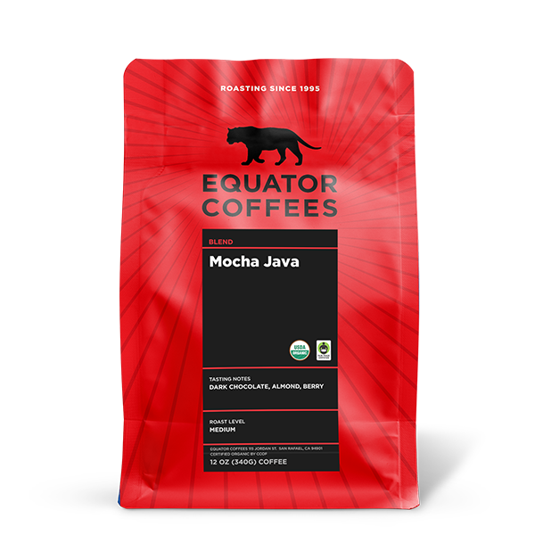 Mocha Java Fair Trade Organic 12 oz